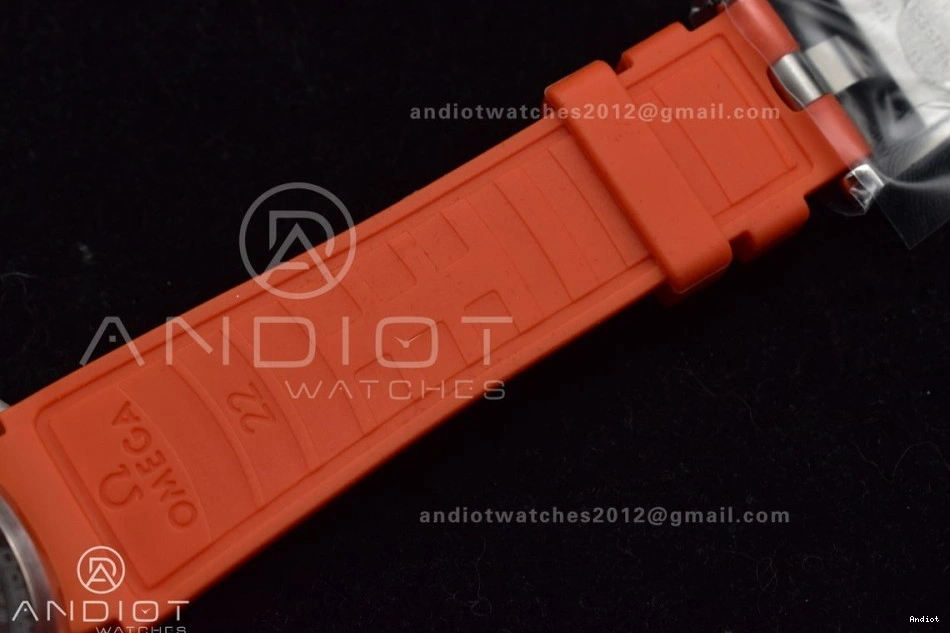 Edition on Ceramic Rubber A2824 Dial SS Gray 1:1 Black Orange 6000M Bezel Strap Deep Seamaster Ultra Best TF 1229